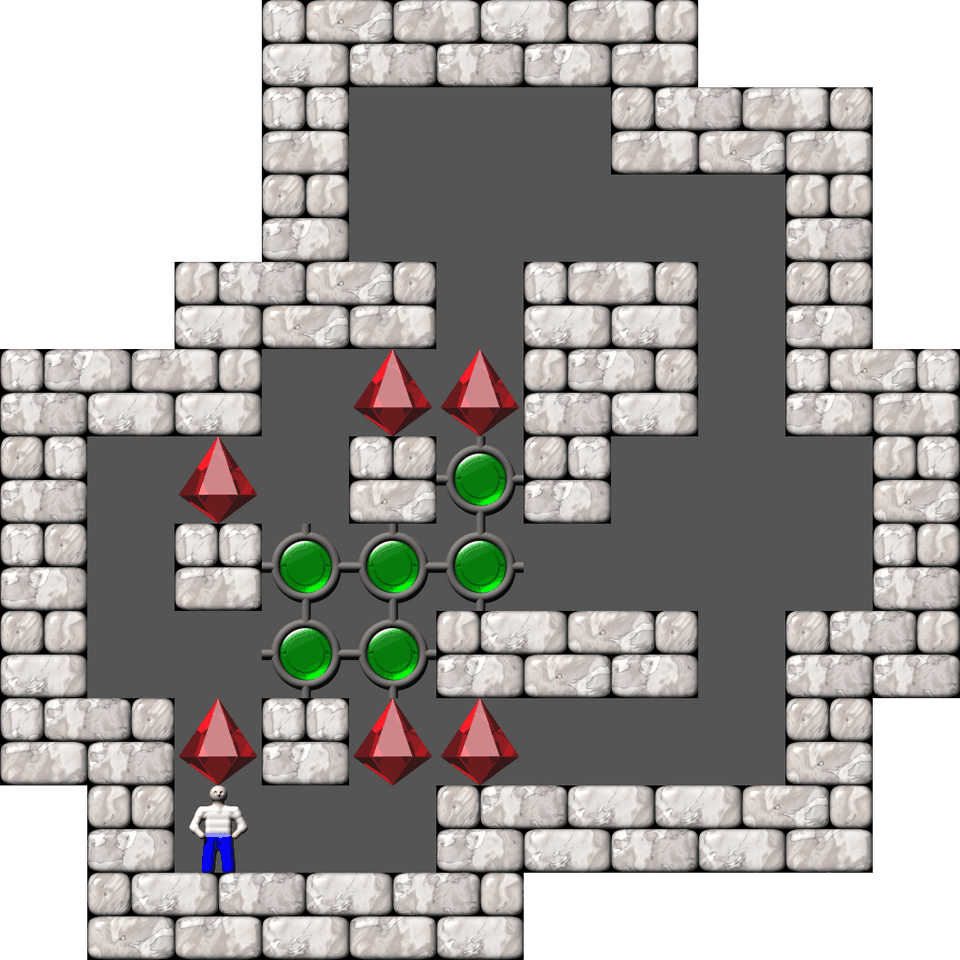 Sokoban Mass Remodel level 111